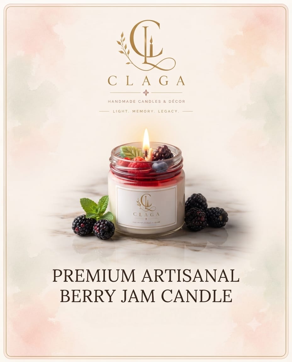 Berry Jam Candle (Small Size)