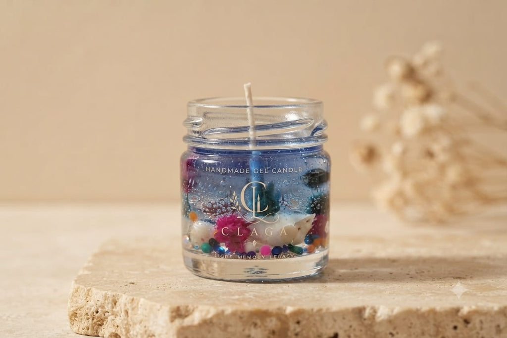 Ocean Garden Gel Candle