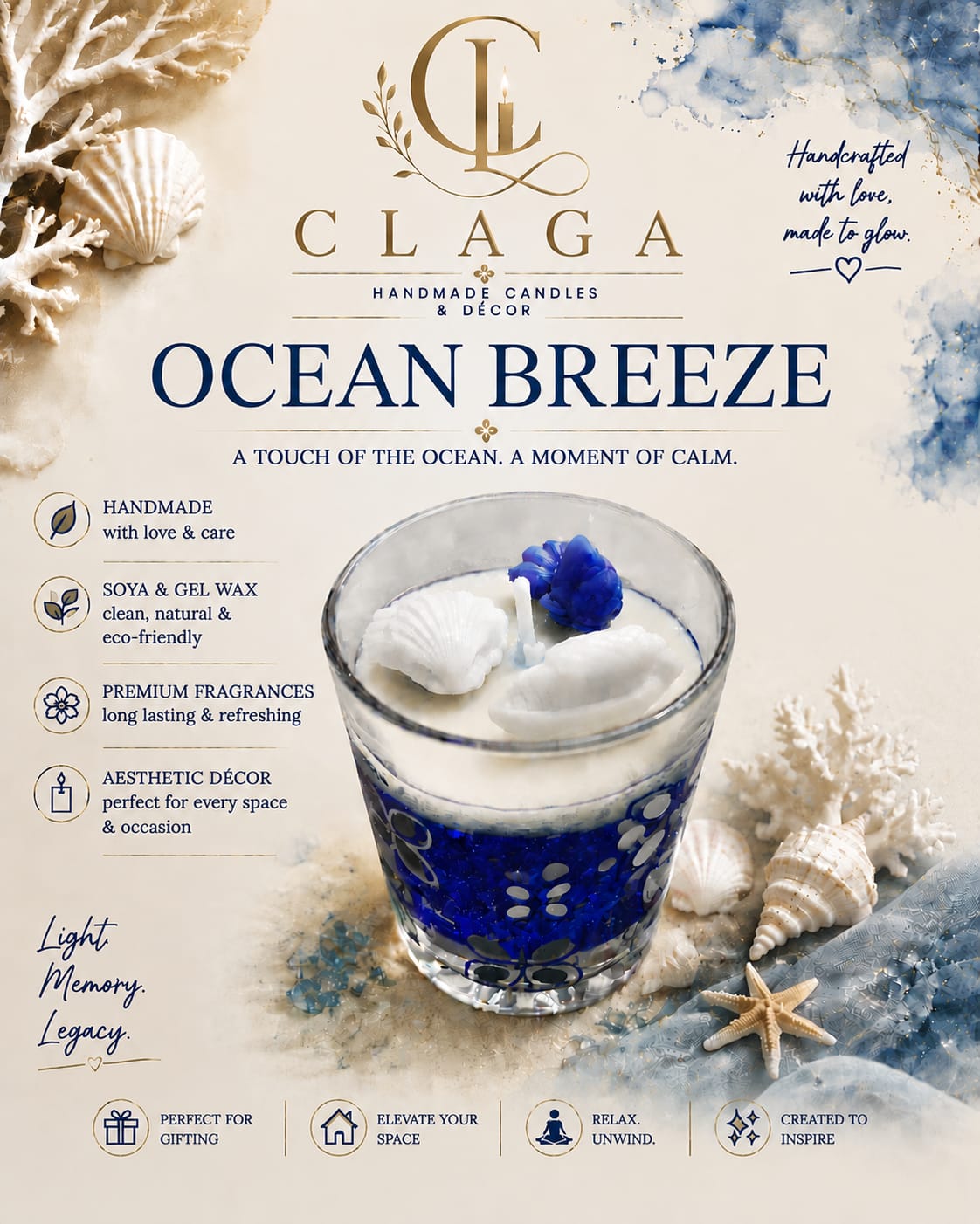 Ocean Breeze Candle