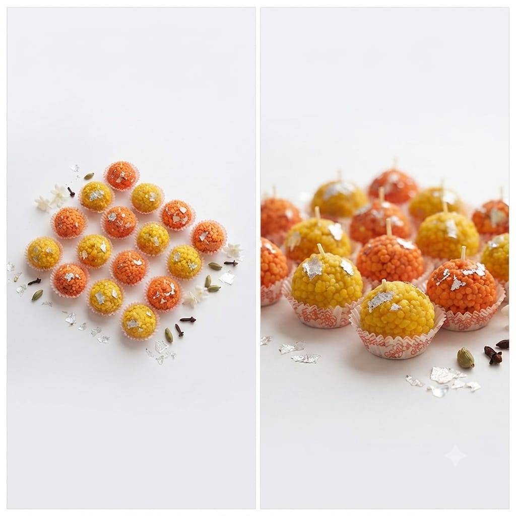 Handcrafted Laddu Candle