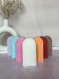 Classic Arch Rainbow Candle