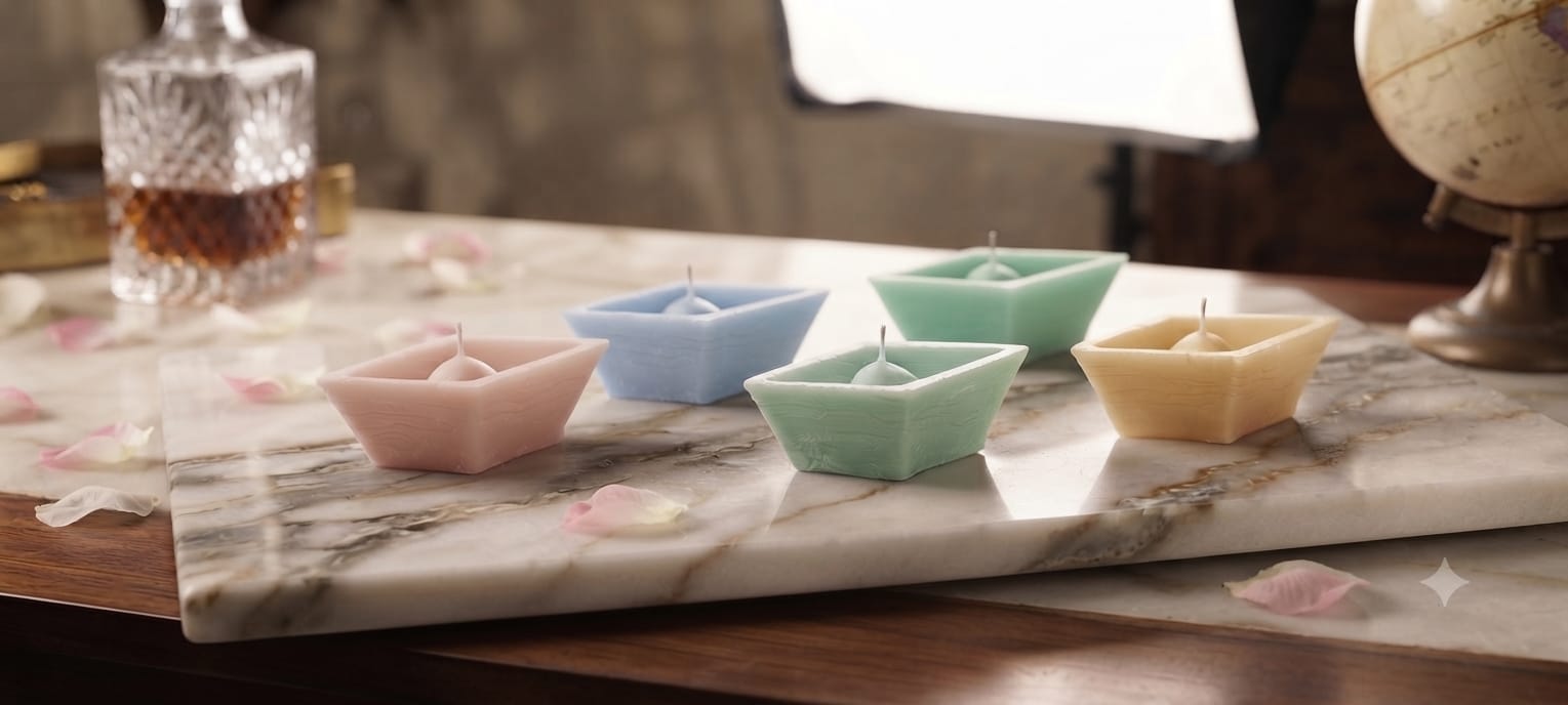 Handcrafted Boat Candle