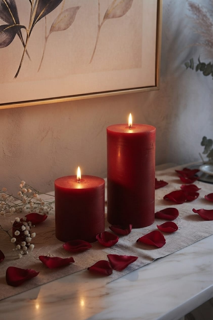 Pillar candles