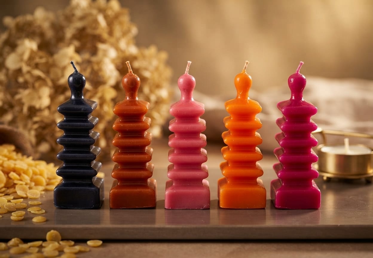 Nepal Pillar Candle