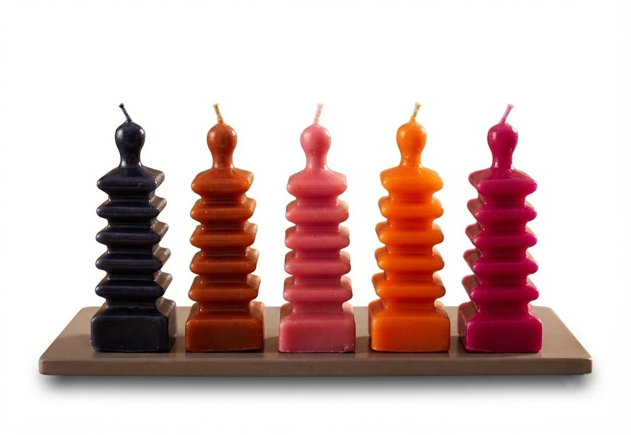 Nepal Pillar Candle