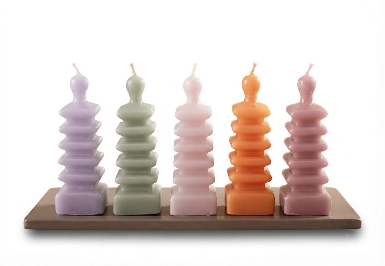 Nepal Pillar Candle
