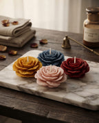 Blooming Rose Candle