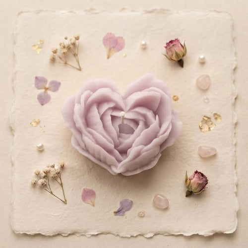 Bloom Heart Candle